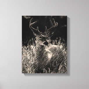 Big Meadows Buck-Kanvastrycket Canvastryck
