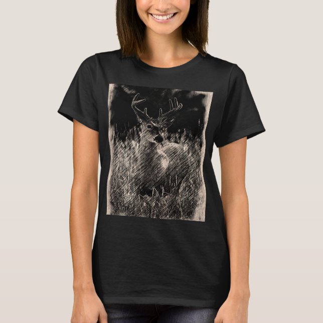 Big Meadows Buck Women's T-Shirt (Framsida)