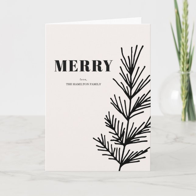 Big Merry & Löv Helgkort (Framsida)