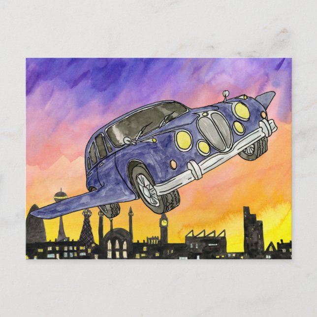 Big Merv's MKII Vykort (Framsida)