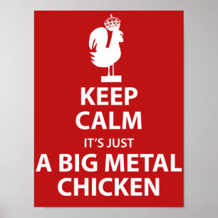 Big Metall Chicken poster