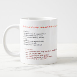 Big Microwave Mugg (peanut Butter Mugg Cake Recipe Jumbo Mugg