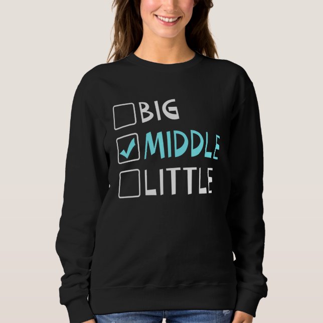 Big Mitten Little Mitten Brother T Shirt (Framsida)