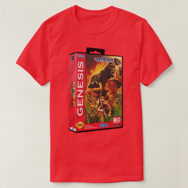 Big Monkey Island Game T Shirt (Design framsida)