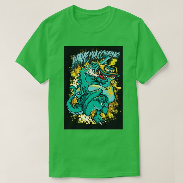 Big Monster-design T Shirt (Design framsida)