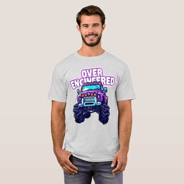 Big Monster Truck T-shirt (Hel framsida)
