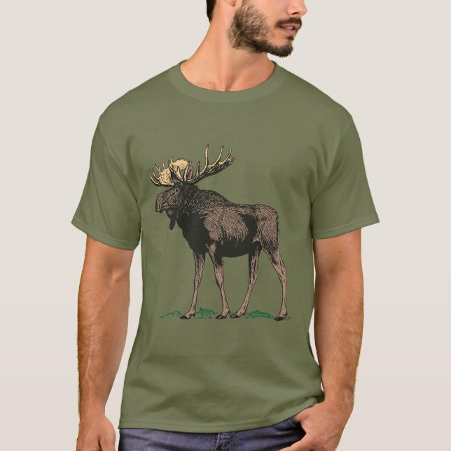 Big Moose T Shirt (Framsida)