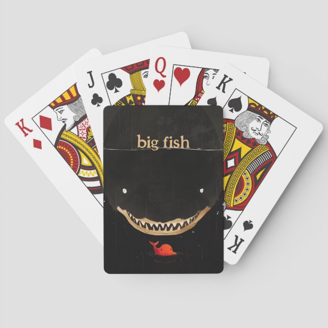 Big Mörk Shark Casinokort (Baksidan)