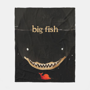 Big Mörk Shark Fleecefilt