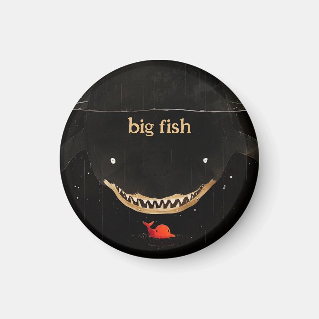 Big Mörk Shark Magnet (Framsidan)