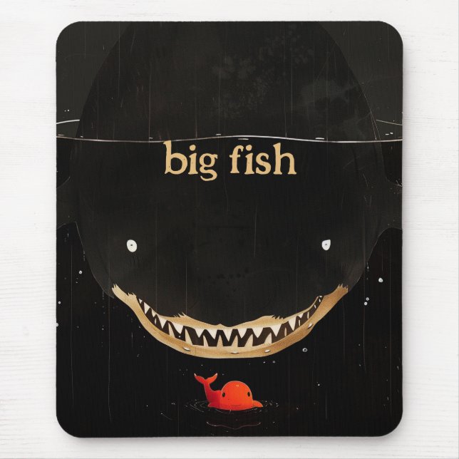 Big Mörk Shark Musmatta (Framsidan)