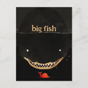 Big Mörk Shark Vykort