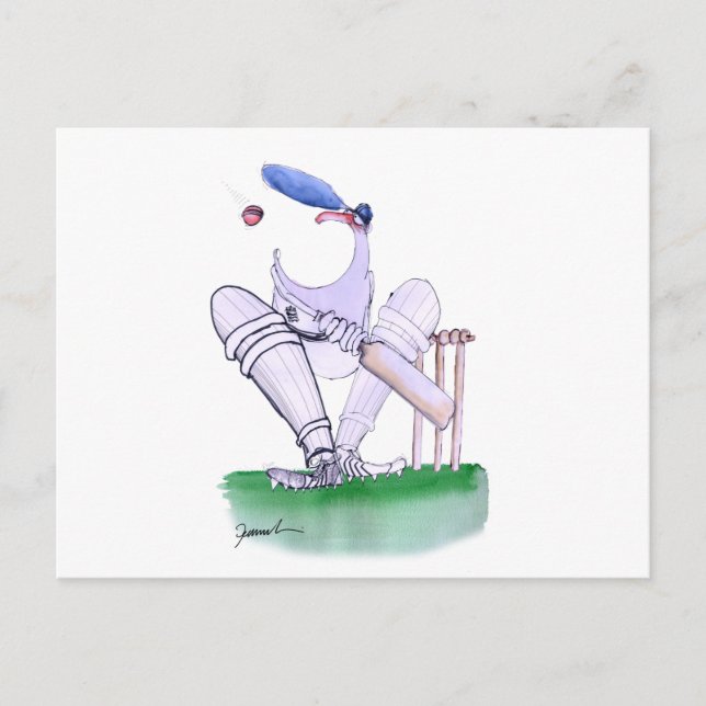 BIG MOUTH - cricket, tony fernandes Vykort (Framsida)