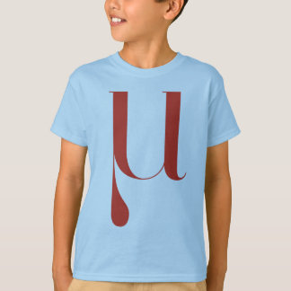 Big Mu: Jeanne Moderno Lettres T Shirt