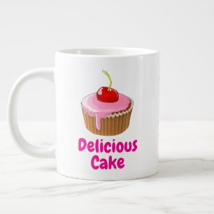 Big Mugg för Microwave Cakes (20 oz Cupcoa Mugg) Jumbo Mugg