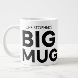 Big Mugg | Huge Mugg | Jumbo Kopp | Anpassat namn 