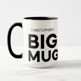 Big Mugg | Huge Mugg | Jumbo Kopp | Anpassat namn 