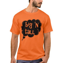 Big 'n-Tall t-shirt by dalDesign (L-4xl)