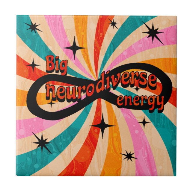 Big neurodiverse energy!!! kakelplatta (Framsidan)