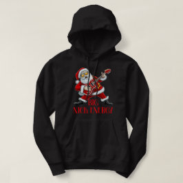 Big Nick Energy Funny jultomten Guitarist Hoodie