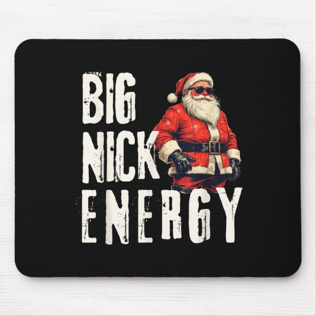 Big Nick Energy Funny Santa Christmas  Musmatta (Framsidan)