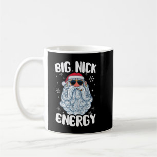 Big Nick Energy Funny Santa's Julafton-jul Long Kaffemugg