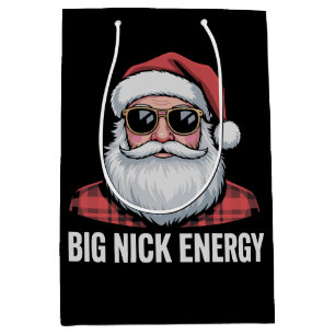 Big Nick Energy jul Tomte Solglasögon Xmas
