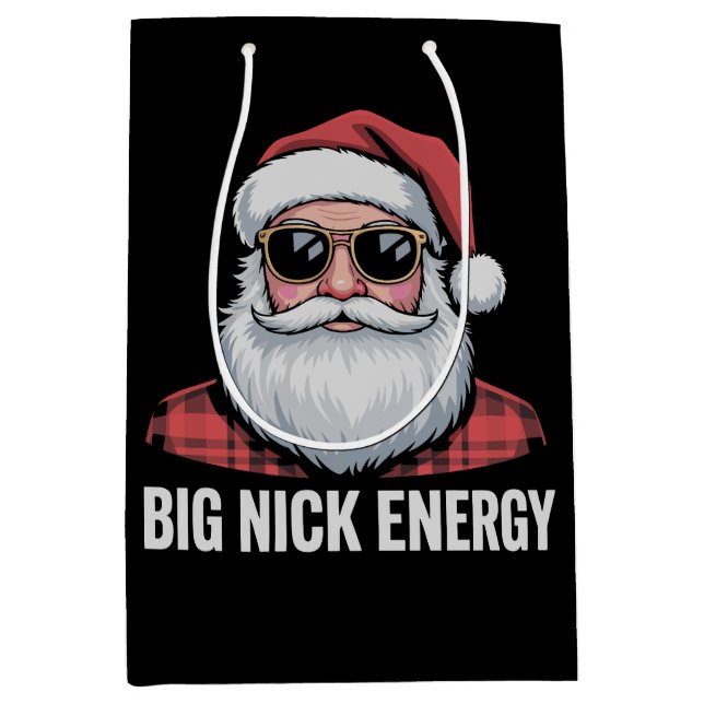 Big Nick Energy jul Tomte Solglasögon Xmas (Framsidan)
