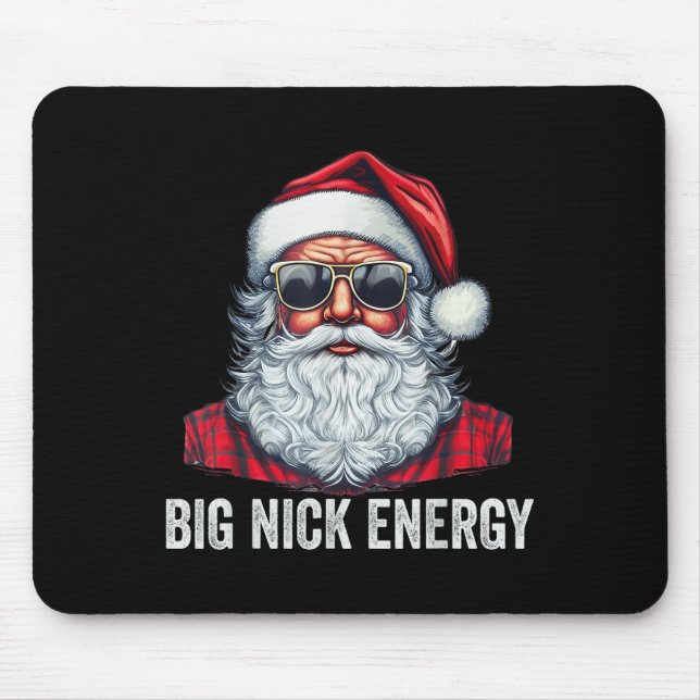 Big Nick Energy jultomten Musmatta (Framsidan)