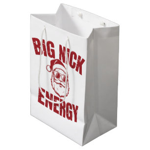 Big Nick Energy Rolig Tomte Otrevlig Jul Skämt 