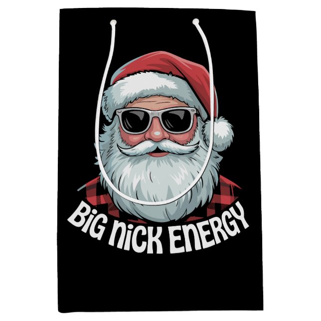 Big Nick Energy Roliga Santa Solglasögon Jul  (Framsidan)