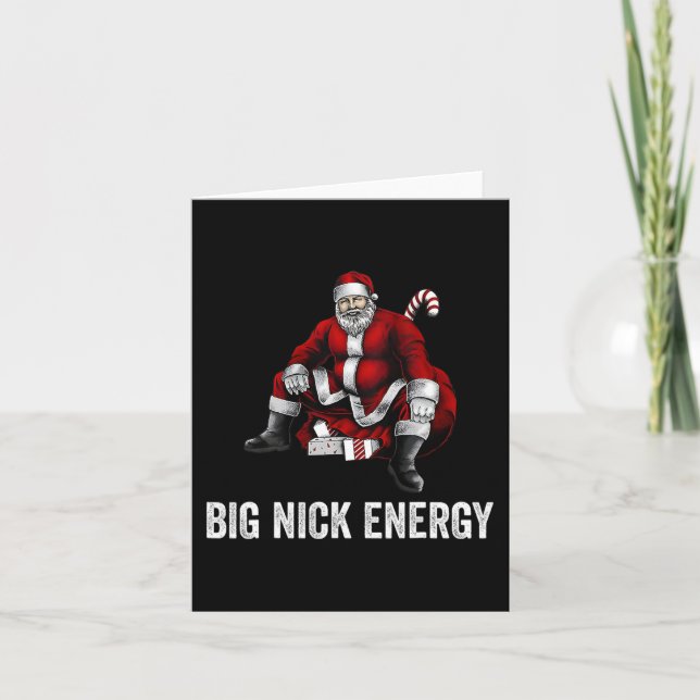 Big Nick Energy Roligt jultomten 3 Kort (Framsida)