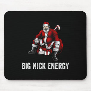Big Nick Energy Roligt jultomten 3 Musmatta