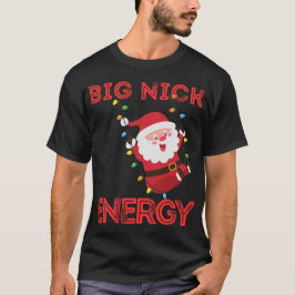 Big Nick Energy Santa Dab Ugly jul Sweater T Shirt