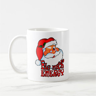 Big Nick Santa Energy - Retro Santa Julafton jul Kaffemugg