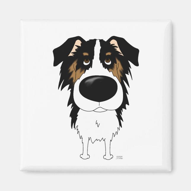 Big Nose Aussie Magnet (Framsidan)