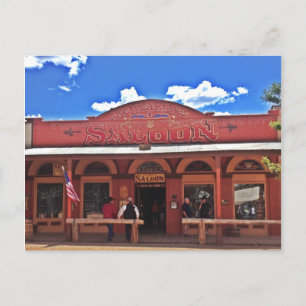Big Nose Kate's Saloon Gravsten Arizona Postcard Vykort