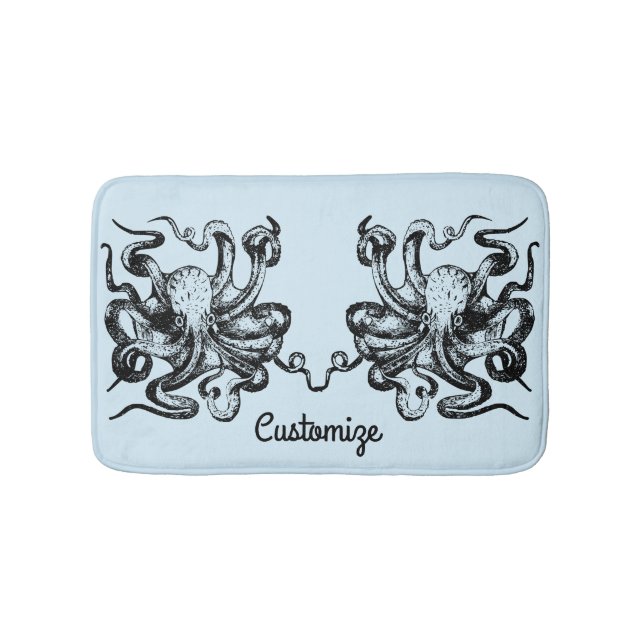 Big octopus Thunder_Cove  Badrumsmatta (Framsidan)