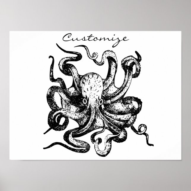 Big octopus Thunder_Cove Poster (Framsidan)