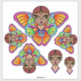 Big Ögon Sticker Klistermärken