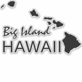 BIG ÖN - HAWAII ÖARNA KLISTERMÄRKEN