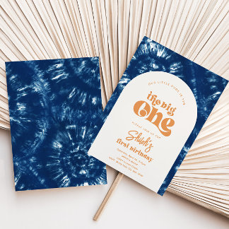 Big One Birthday-inbjudan | Inbjudan till tidsinst