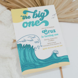 Big One Surfing-inbjudan | Bjud av stora vågor Inbjudningar