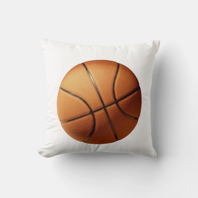 Big Orange Basketball Lounge Cushion Kudde (Framsida)