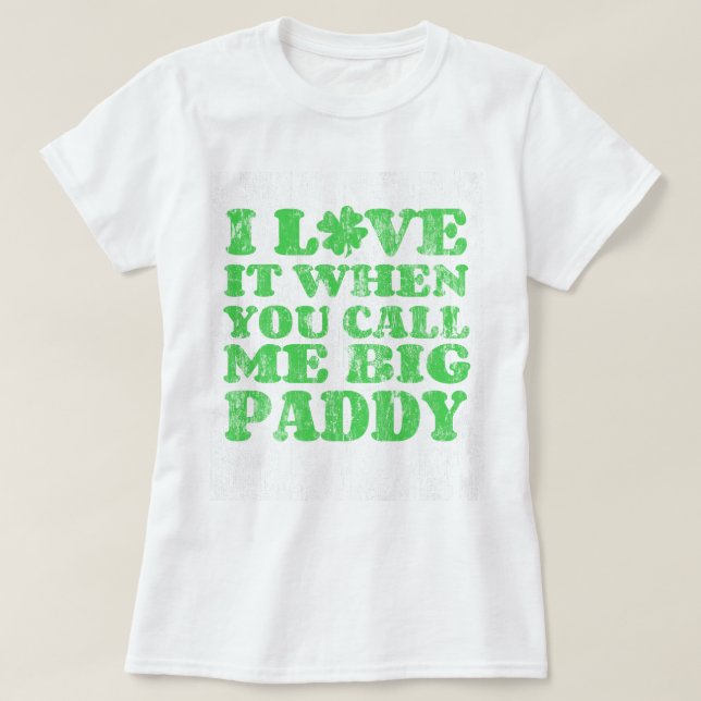 Big Paddy DS T-shirt (Design framsida)
