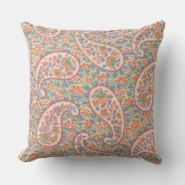 Big Paisley, Little Flowers Dekorativ kudde