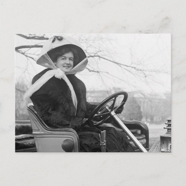 Big Päls Jackar, tidigt 1900-talet Vykort (Framsida)