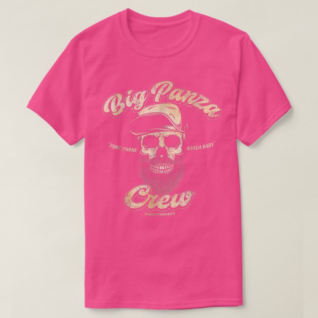 Big Panza Crew Chingon T Shirt (Design framsida)