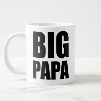 Big Pappa Jumbo 20oz Mugg, Pappa Gift Mugg