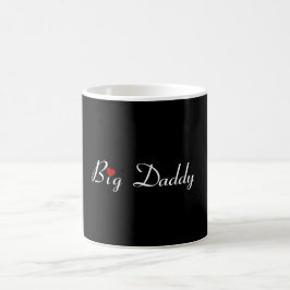 Big Pappa med Red Heart mugg